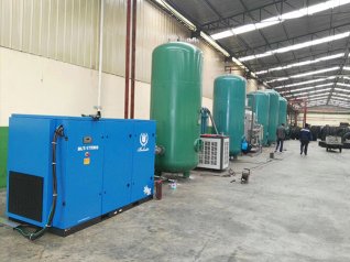 金湖通用储气罐-赛轮金宇轮胎使用现场